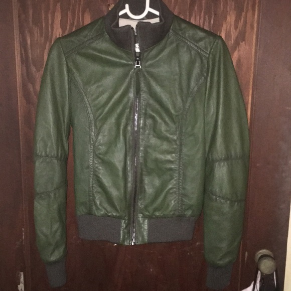 Zara leather jacket - Picture 1 of 3